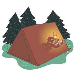 reading tent